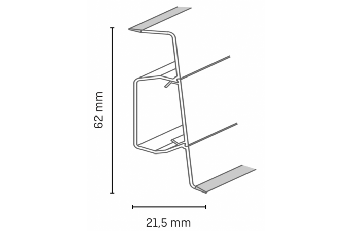 Перваз SLK 60 Q-3044