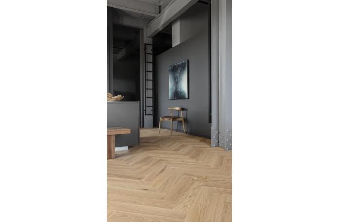 Трислоен паркет Oak Blonde Tarkett