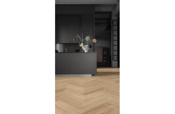 Трислоен паркет Oak Blonde Tarkett