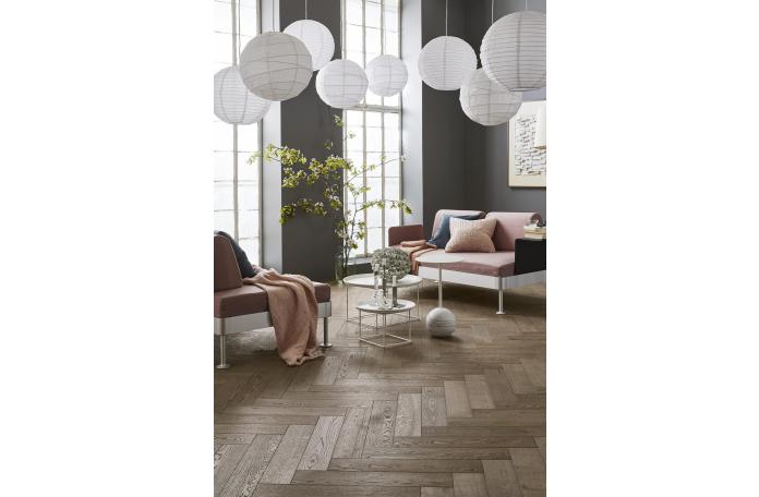 Трислоен паркет Oak Old Grey Tarkett