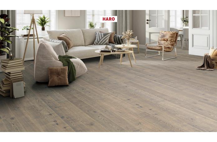 Трислоен паркет 530795 Oak Tobacco Grey