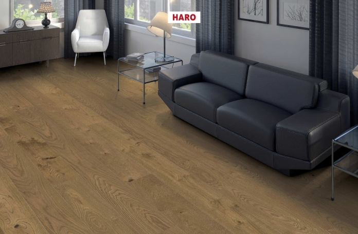 Трислоен паркет 548923 Oak Vintage Brown